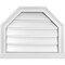 Ekena Millwork Octagonal Top Surface Mount PVC Gable Vent w/ 2"W x 2"P Brickmould Sill Frame, 22"W x 18"H GVPOT22X1803SF - alternate 1